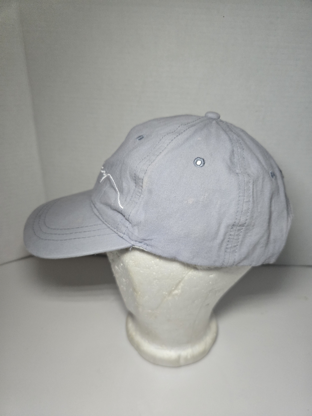 PLAYBOY Light Gray Script Logo Cap - Picture 4 of 6